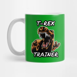 🦖 Ferocious Jurassic-Era Predator, T-Rex Dinosaur Trainer Mug